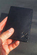 Carteira de Couro - Modelo Vertical