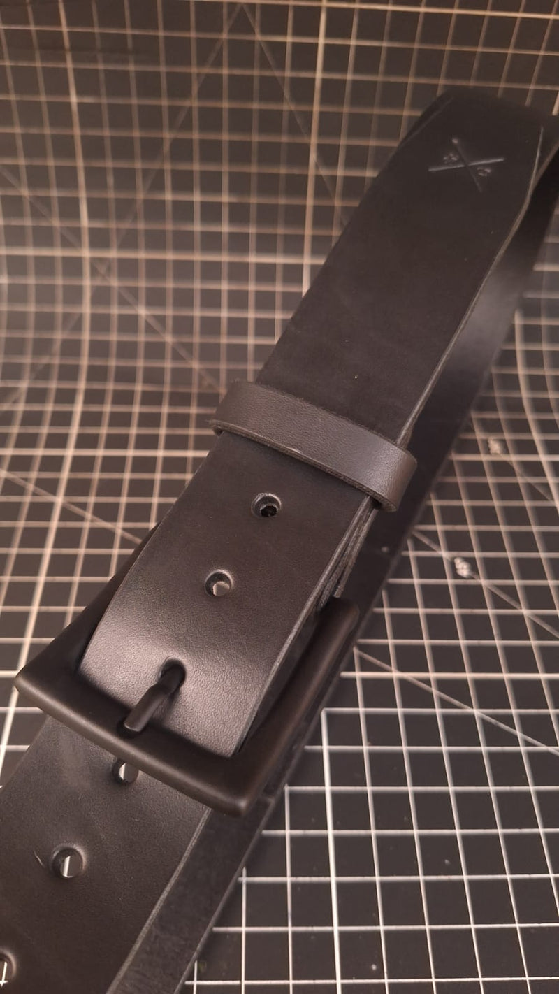 Cinto de Couro Robust - Preto