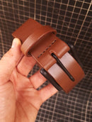 Cinto de Couro Robust - Marrom