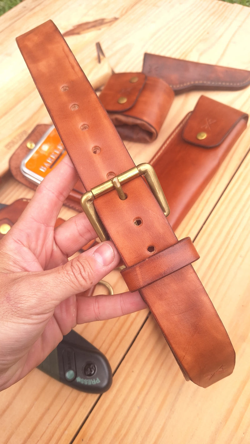 Cinto para Bushcraft - Caramelo